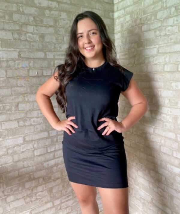 Vestido Manga Muscle - Image 3