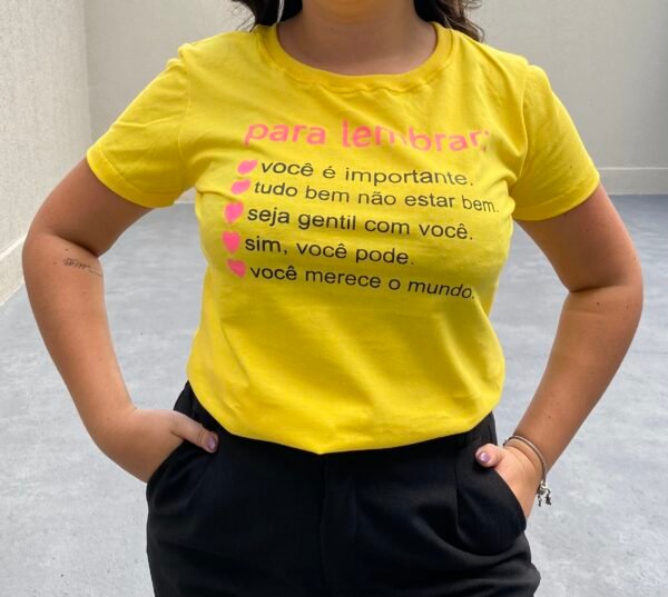 T-shirts Femininas P - Image 75